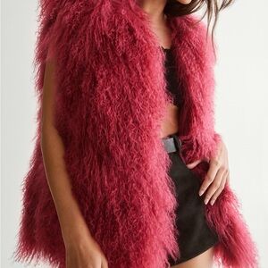 Real Shearling Gilet